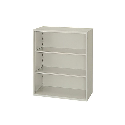 【最大1万円ｸｰﾎﾟﾝ4/4-9】 オープン書庫 幅899×奥行400×高さ1050mm 収納庫 保管庫 スチール書庫 キャビネット オフィス収納 本棚 書棚 ファイル収納 書類収納 スチール製 NWS-0911N-AW LOOKIT オフィス家具 インテリア 23,700円