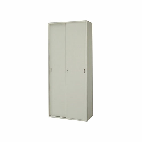 NEW限定品】 スチール引き違い書庫 鍵付 引戸 棚 NW-0921H-AW LOOKIT
