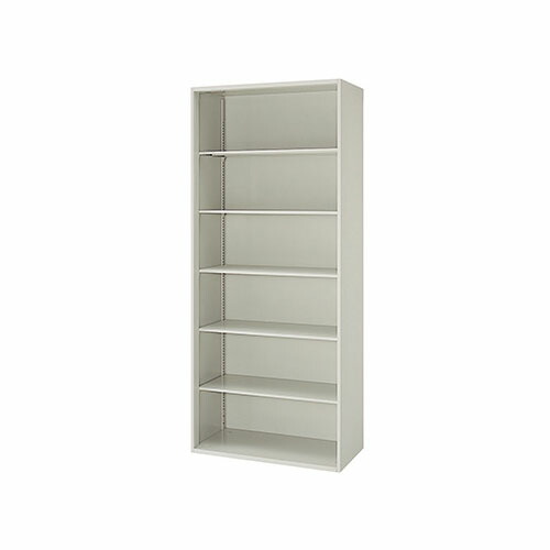 【P5倍4/20 13-15時&最大1万円ｸｰﾎﾟﾝ4/17-23】 オープン書庫 幅899×奥行450×高さ2100mm 収納庫 保管庫 スチール書庫 キャビネット オフィス収納 本棚 書棚 ファイル収納 書類収納 スチール製 NW-0921N-AW LOOKIT オフィス家具 インテリア