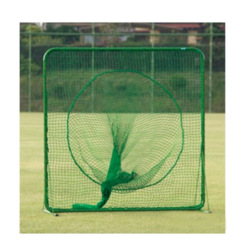 バッティングネット 3個セット 緑　2m×2m SANWA TAIKU バッティングネット 集球ネット 少年 軟式用 全面集
