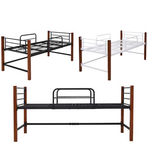 【最大1万円ｸｰﾎﾟﾝ4/4-9】 ロフトベッド シングル パイプベッド シングルベッド ベッド ベッドフレーム 天然木 収納 省スペース ベッド下収納 快眠 快適 寝室 1人暮らし 新生活 IRI-1041 ルキット オフィス家具 インテリア