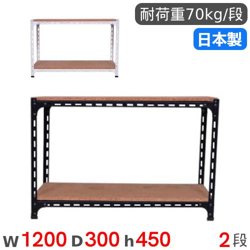 【SS押さえるP5倍6/5 13-15時\u0026最大限度1万円ｸｰﾎﾟﾝ6/4-10】 スチール写真仕合わせ 幅120×奥ぶかさ30×高さ45糎 2段 70kg/段 一角棚 商いもの棚 開けっ広げ仕合わせ スチール写真棚 軽さ仕合わせ 納める棚 書物棚 棚 執務室 国産 ANGLE-123045-2