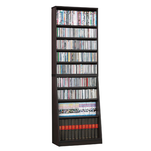 楽天市場 P5倍9 10 13時 17時限定 期間限定1000円off 最大1万円クーポン9 4 時 9 11 2時まで 本棚 書棚 漫画 コミック 収納 収納棚 壁面収納 文庫本 Cd収納 Dvd収納 百科事典 可動棚 高さ調整 オープン本棚 小物置き コレクション シンプル Soho W60 Lookit