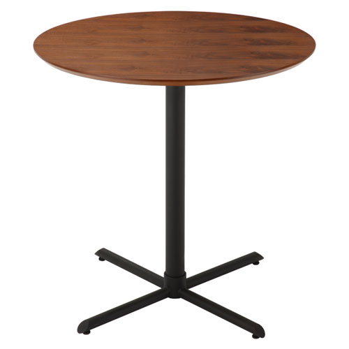 【最大1万円ｸｰﾎﾟﾝ4/4-9】 カフェテーブル 丸テーブル ハイテーブル 2人用 幅65×奥行65×高さ70cm ウォールナット ラウンドテーブル ダイニングテーブル おしゃれ 北欧 丸型 木目 SST-280