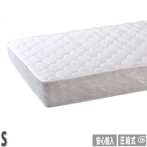 【最大1万円ｸｰﾎﾟﾝ4/4-9】 ポケットコイルマットレス シングル ベッド用品 マットレス 敷布団 寝具 寝室 送料無料 圧縮ポケットコイルマットレス M6086-S