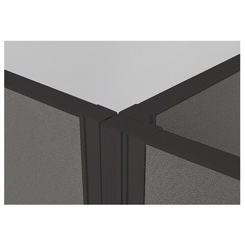 【最大1万円ｸｰﾎﾟﾝ4/4-9】 T字連結ポール 高さ1600mm用 オプション 部材 パーテーション SPB-PT1600-B 4,704円