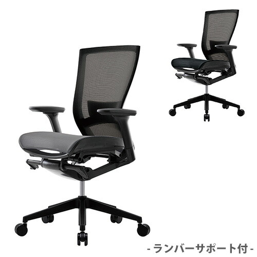 【SS押さえるP5倍6/10 13-15時\u0026最大限度1万円ｸｰﾎﾟﾝ6/4-10】 メッシュ女性議長 モビール肘付き添い人 ランバーサポート付き添い人 執務室女性議長 学習机女性議長 細工物女性議長 マイコン女性議長 分かりやすい 今めかしい 執務室 薄墨色 CHXRF6100AZ2