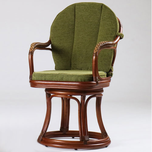 カザマ オリッサ ハイバックシーベルチェア ラタン 回転式 being278thic_01-s002-02