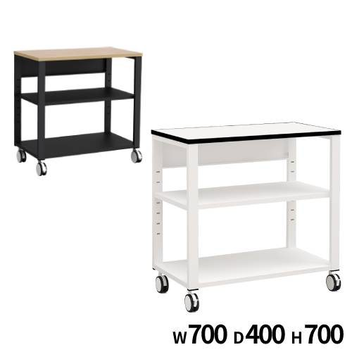 楽天市場】プリンター台 3段 幅600×奥行450×高さ700mm キャスター