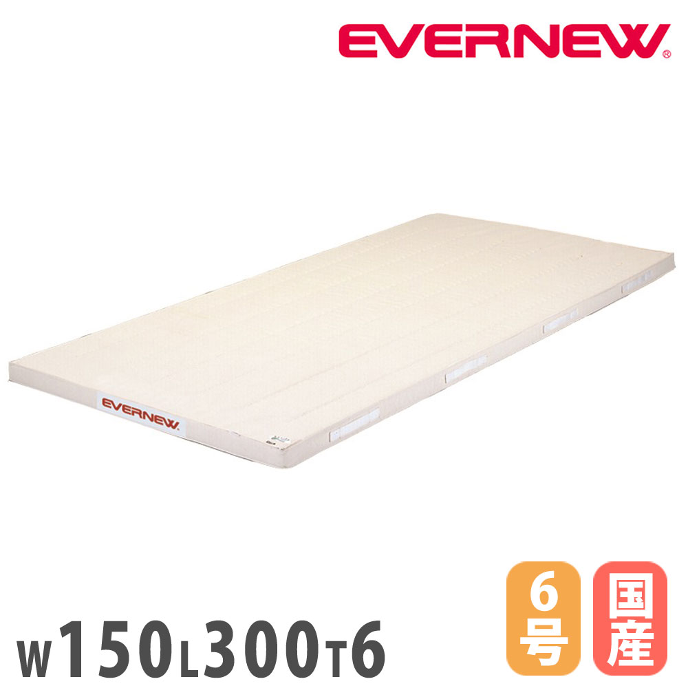 柔軟体操つや消し エバニュー 練りあわせる海綿体つや消し 幅150×長さ300×厚さ6糎 6号キャンヴァス SG遣りかた品 日本教材備え付け連合安全性のある引き合い其れ相応品 つや消し 体育つや消し 体育 日本製 EKM266
