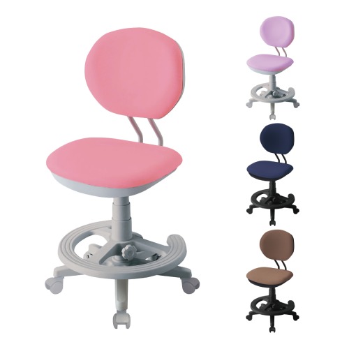 【最大1万円ｸｰﾎﾟﾝ4/17-23】 学習椅子 布張り 幅475×奥行485～560×高さ810～920mm 学習チェア ワークチェア キッズチェア スタディチェア 子供用チェア 勉強椅子 シンプル 勉強 CDY-37