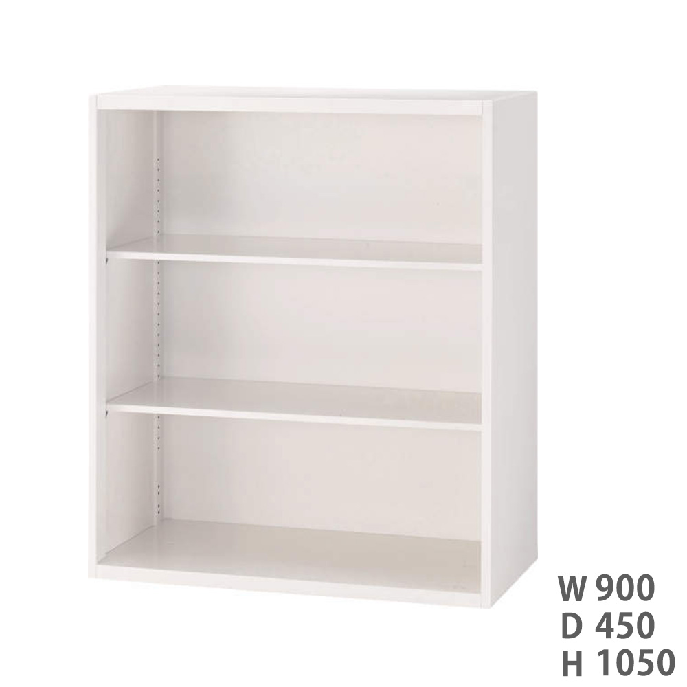 【最大1万円ｸｰﾎﾟﾝ4/4-9】 【法人限定】 オープン書庫 ライオン事務器 SVシリーズ 幅900×奥行450×高さ1050mm キャビネット オフィス収納 本棚 書棚 ファイル 収納庫 整理 収納 SV-11K-W