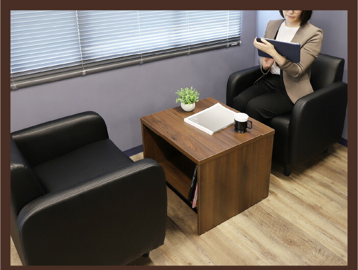 サイドテーブル 幅550 奥行550 高さ450mm 木製 ソファテーブル 正方形 おしゃれ 応接テーブル コーナーテーブル