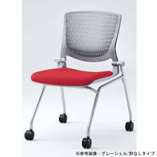 【P5倍4/20 13-15時&最大1万円ｸｰﾎﾟﾝ4/17-23】 ミーティングチェア オカムラ グラータ 肘付き グレーシェル オフィスチェア デスクチェア 事務椅子 会議用椅子 イス チェア 椅子 布張り シンプル 8142RA-F