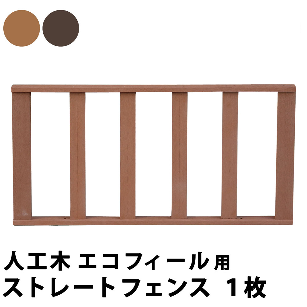 【最大1万円ｸｰﾎﾟﾝ4/4-9】 ストレートフェンス ウッドデッキ用 オプション PWDE-ST