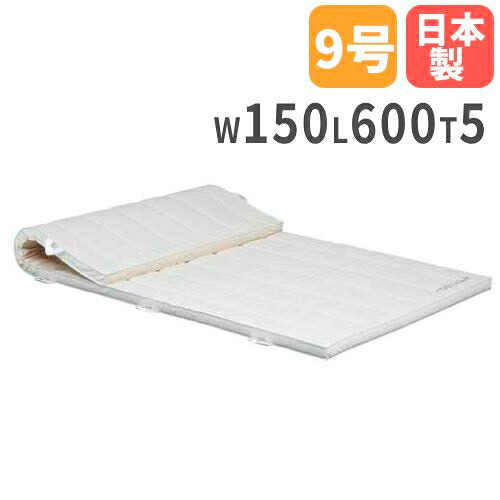 【P5倍4/15 13-15時&最大1万円ｸｰﾎﾟﾝ4/14-17】 【法人限定】体操マット 5cm厚 9号帆布 150×600×5cm 合成スポンジマット 体育マット エバーマット トーエイライト クッション 学校 T2461 T-2461