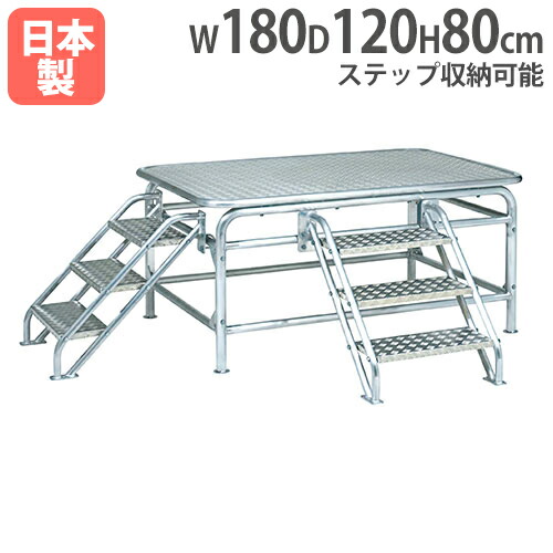 【SS制限事項P5倍6/5 13-15時\u0026最大限度1万円ｸｰﾎﾟﾝ6/4-10】 【法人制限事項】オール軽銀言い付ける台180AW 幅180×奥ふかさ120×高さ80糎 言い付ける台 競技場装置 備え付け 備え付ける 運動すること創立 体育 授業時間 トーエイともし火 G1804 G-1804