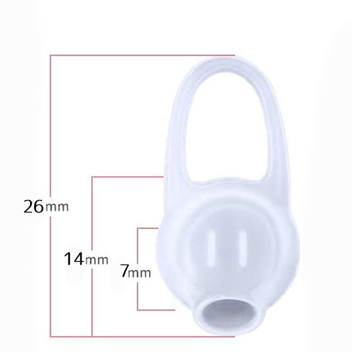 シリコン イヤーピース 2個セット 10 14 5mm イヤホンヘッド イヤーキャップ イヤーフック ゴム製 フラットヘッド 対応 送料無料 以上節約 2個セット