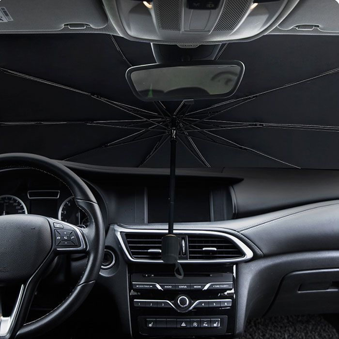 Salenew大人気 サンシェード 傘型 傘型サンシェード 車用パラソル 車用サンシェード 傘 傘式 パラソル フロントサンシェード フロントカバー 遮光 遮熱 仮眠 プライバシー保護 折りたたみ Uvカット Mサイズ ミディアム 送料無料 Www Yourrequestentertainment Com