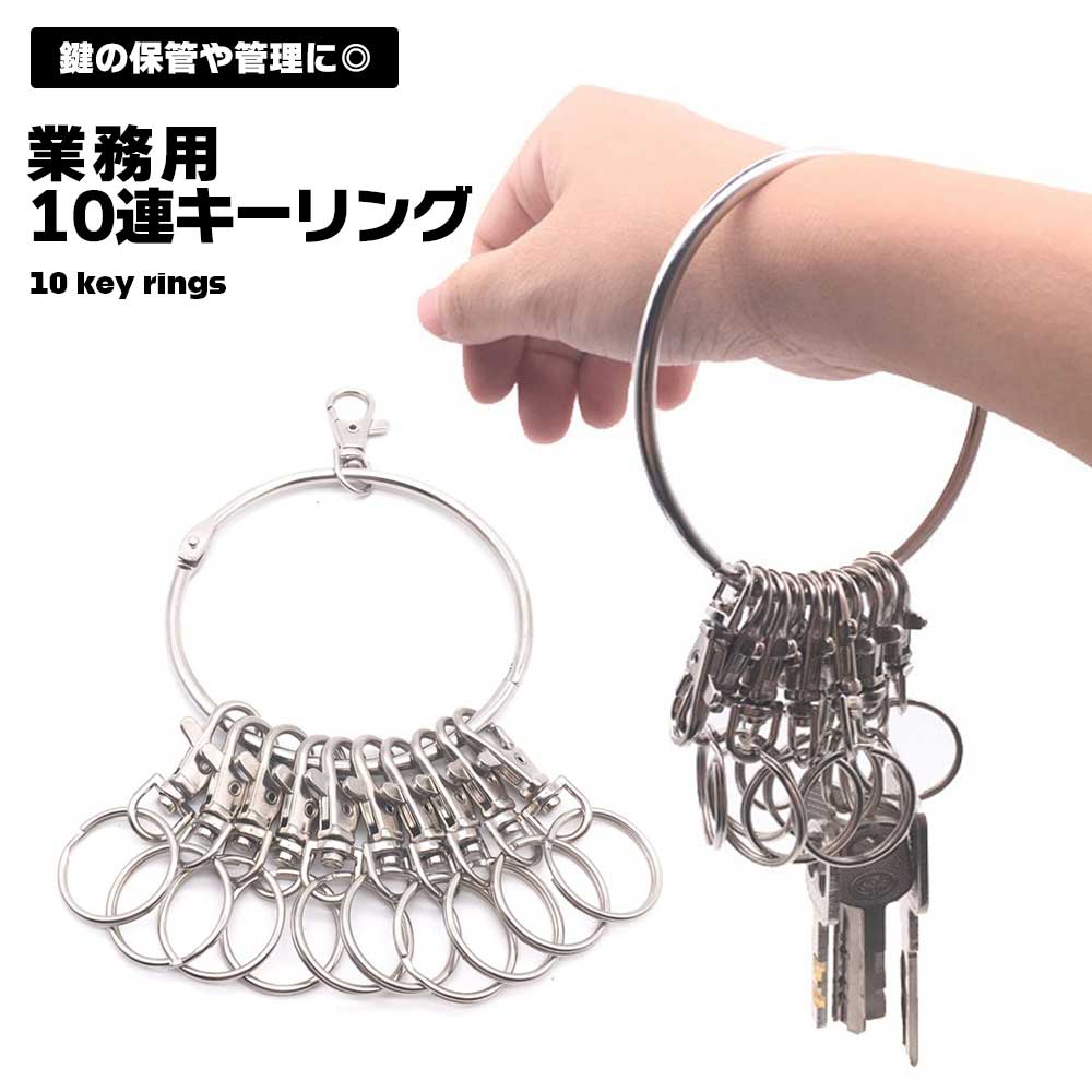 楽天市場】キーホルダー 多連 鍵 管理 保管 キーリング キーロッカー