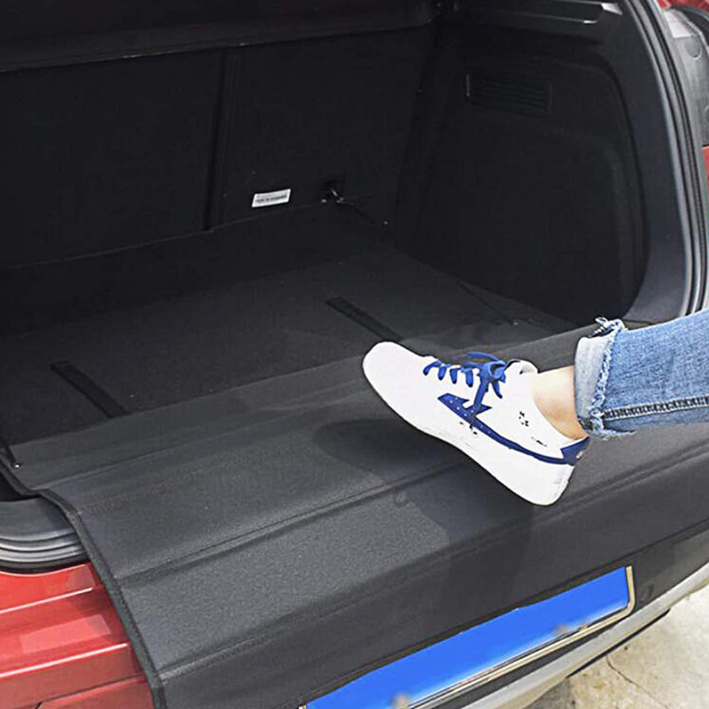 【楽天市場】リアバンパー ガード マット カー用品 保護 マット 車 傷 汚れ 防止 折りたたみ コンパクト 送料無料：ロールショップ