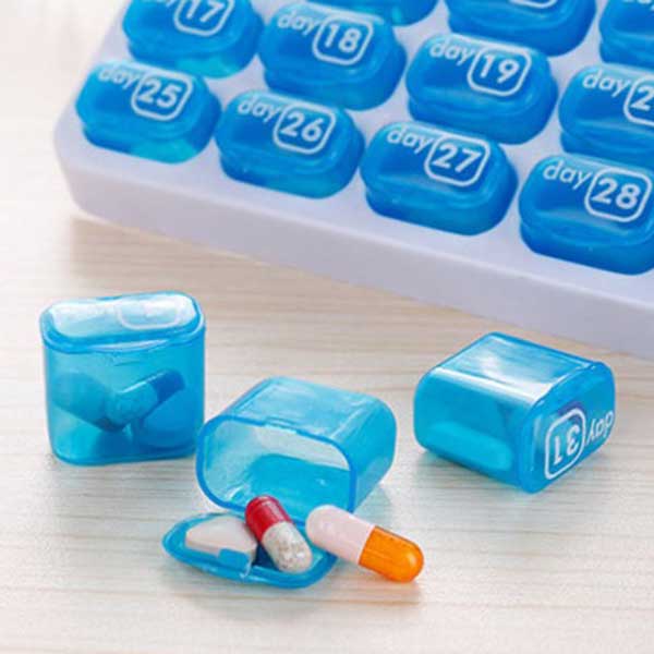 最安値に挑戦 ピルケース 1ヶ月 コンパクト かわいい 携帯 管理 保管 飲み忘れ防止 薬 便利 収納 ケース 送料無料 Www Florestadominicana Org