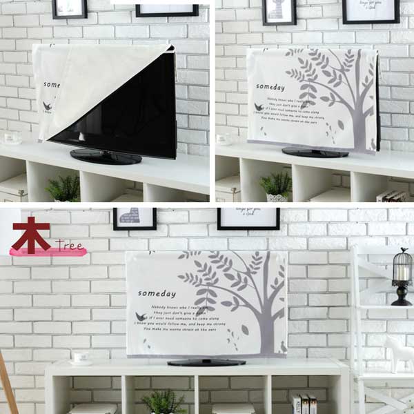 74 Off テレビカバー 防塵カバー 32インチ 32型 対応 液晶テレビカバー ホコリよけ 防塵 汚れ防止 保護 カバー テレビガード 可愛い おしゃれ 欧米風 インテリア 送料無料 Bagochile Cl