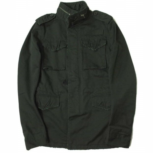 美品　wjk ミリタリージャケット　L ブラウン　4ポケット　ダメージ加工 m72744682899_1.jpg?1651388013