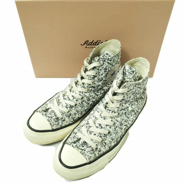 CONVERSE ADDICT コンバースアディクト CHUCK TAYLOR MATERIAL HI チャックテイラー マテリアルハイ 1CK005 US8(26.5cm) GRANITE キャンバス グラニット柄 スニーカー シューズ【中古】【CONVERSE ADDICT】 8,725円