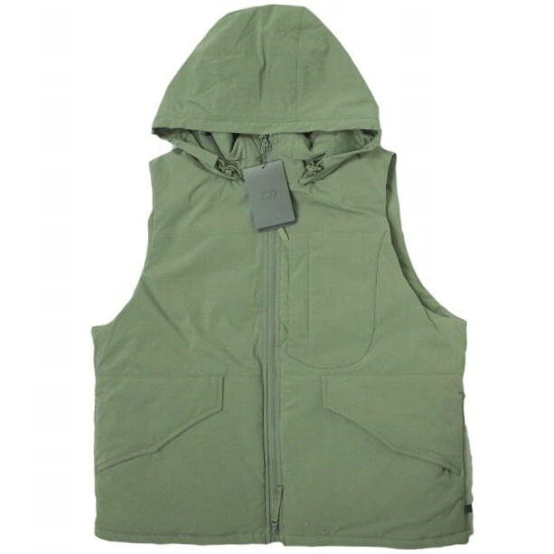 DAIWA PIER39 ダイワ ピア39 22AW TECH PADDING MIL VEST テックパディングミルベスト BW-25022W M(JP) SAGE 中綿 落ち込む アウター【新古品】【中古】【DAIWA PIER39】