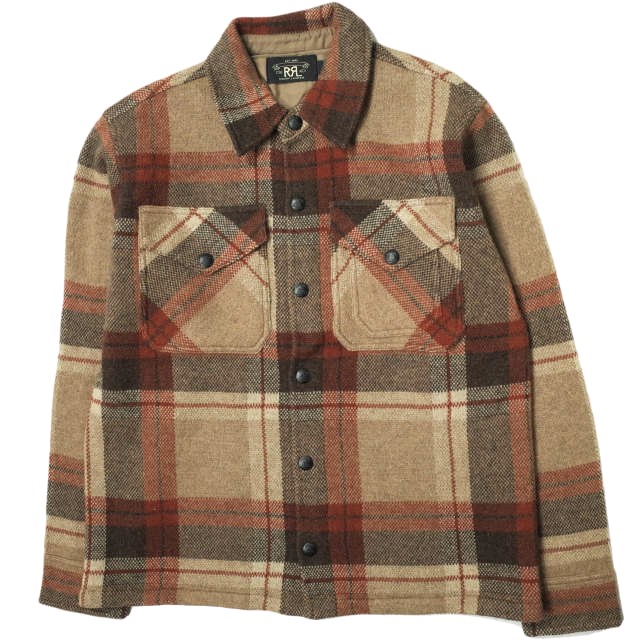 RRL ダブルアールエル インディゴ パッチワークニット シャツ RRL等の通販サイト【RHYTHM】RRL(ダブルアールエル) HUNTER