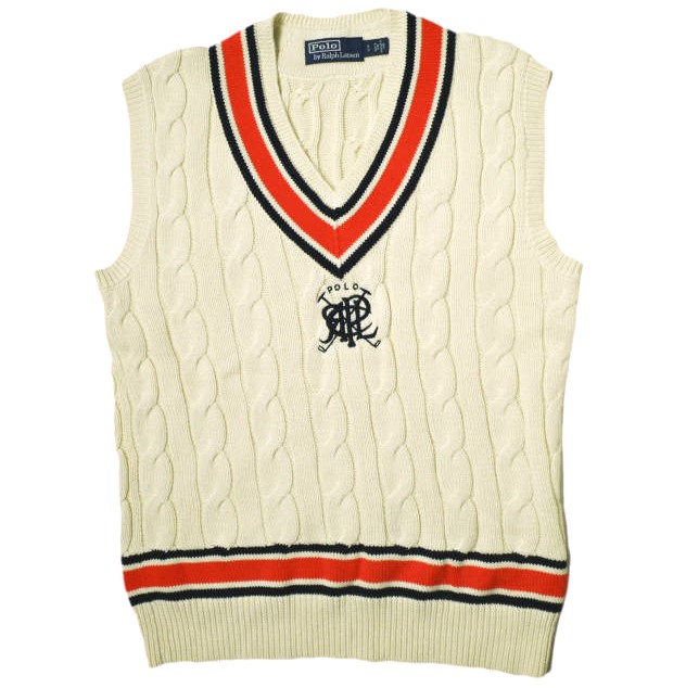 ラルフローレン　正規品　ベスト　ニット　チェック柄　べージュ　美品 2449556585.jpg?1754362143