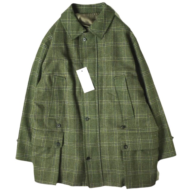 楽天市場】【中古】未使用 A.PRESSE アプレッセ TWEED HUNTING JACKET