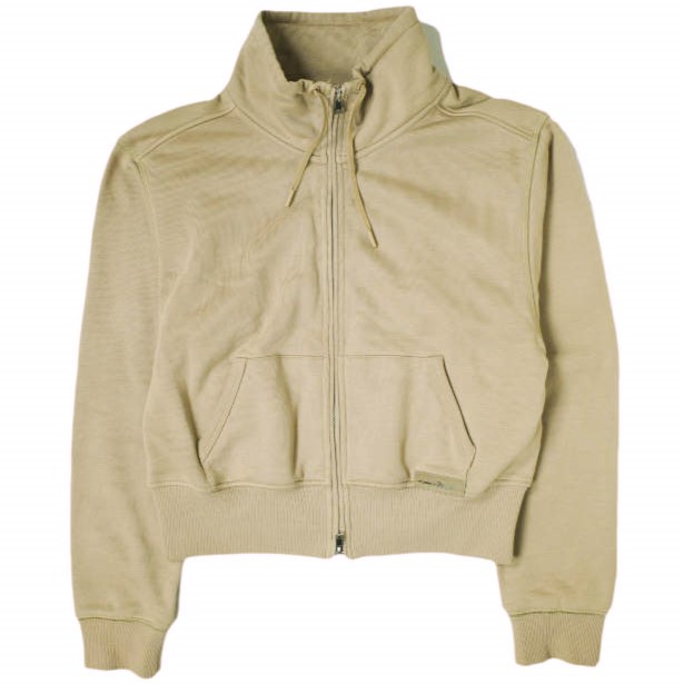 3.1 Phillip Lim スリーワン フィリップリム Don't Sweat It Zip Up Top 裏起毛ジップアップスウェット DTC2-6142CBY S BEIGE トレーナー フレンチテリー トップス【中古】【3.1 Phillip Lim】