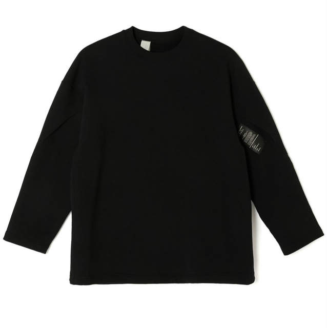 N.HOOLYWOOD TEST PRODUCT EXCHANGE SERVICE エヌハリウッド 24AW 日本製 LONG SLEEVE PULLOVER SWEATSHIRT スウェーデン軍 裏起毛スウェット 9242-CS05-009 pieces 38 BLACK トレーナー ミスターハリウッド プルオーバー TPES 定価33,000円 トップス【新古品】【中古】｜USED SELECT SHOP Loop店 18,186円