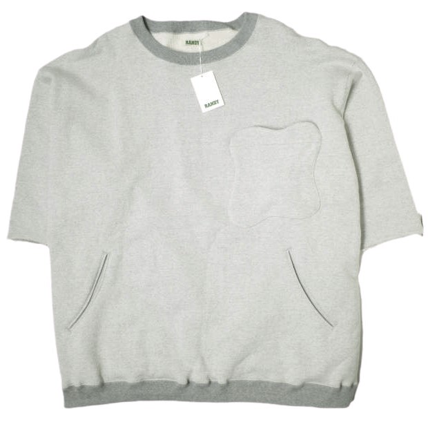 RANDY ランディ 25SS 日本製 THROW ビッグスウェットシャツ SS25-RCS03 2 GREY トレーナー 定価46,200円 裏毛 カットオフ トップス【新古品】【中古】【RANDY】|USED SELECT SHOP Loop店
