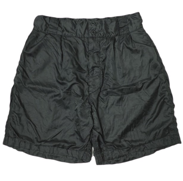 ISSUETHINGS イシューシングス 25SS 日本製 type82(polyester) イタリア軍 パッカリンググルカショーツ 25a/82-p/c-01 3 Black ショートパンツ ボトムス【新古品】【中古】【ISSUETHINGS】