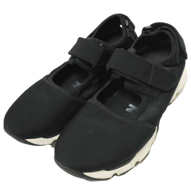 MARNI マルニ イタリア製 ネオプレン ベルクロストラップスニーカー 42(27糎) BLACK スニーカー シューズ【中古】【MARNI】