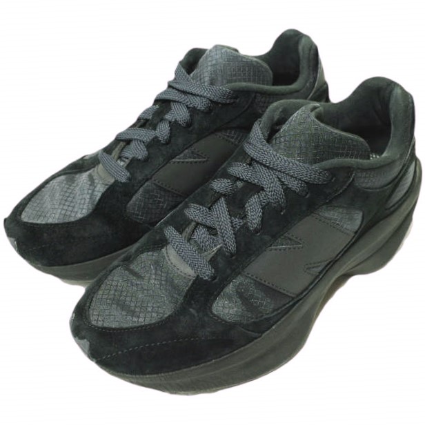 NEW BALANCE x UNITED ARROWS ニュー平衡にする ユナイテッドアローズ 別注 WRPD RUNNER 35周年不死化青写真 ワープドランナー UWRPDEBO US9D(27糎) Black/Navy スニーカー シューズ【中古】【NEW BALANCE × UNITED ARROWS】