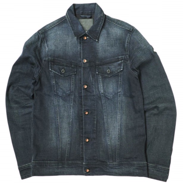 日本製 DENHAM TRACE 010 デンハム デニムジャケット Ｇジャン 楽天市場】【中古】DENHAM ｢TRACE 010｣ユーズド加工デニム