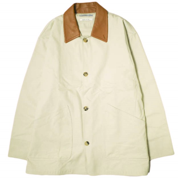 クリスタセヤ　ノーカラージャケット　XL Cristaseya / クリスタセヤ | 2022SS | COLLARLESS JACKET 和紙