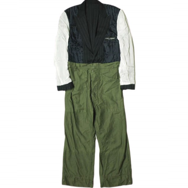 TAYTRONG x IMA:ZINE タイトロング イマジン 24SS 別注 リメイクジャンプスーツ Free OLIVE オールインワン【中古】【TAYTRONG &times; IMA:ZINE】｜USED SELECT SHOP Loop店