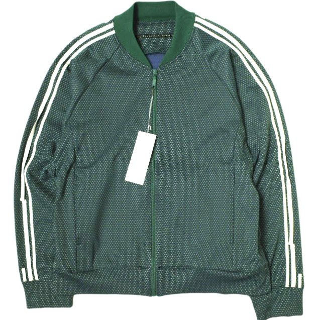 my beautiful landlet マイビューティフルランドレット 24AW 日本製 JACQUARD CHECK JERSEY TRACK JACKET ジャガードチェックジャージートラックジャケット WM02-BZ242021 0 GREEN ユニ一発やる アウター【新古品】【中古】【my beautiful landlet】