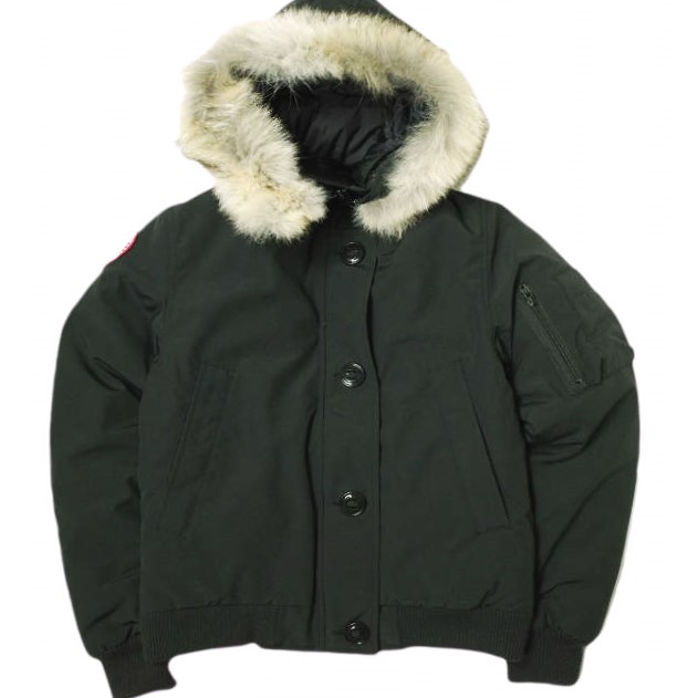 CANADA GOOSE カナダグース カナダ製 LABRADOR BOMBER ラブラドール ボンバー 7967JL S BLACK 定価202,400円 ファー付き ダウンジャケット アウター【新古品】【中古】【CANADA GOOSE】｜USED SELECT SHOP Loop店