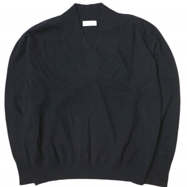 美品 Steven Alan 毛 ハミルトンラムズ ウール モックネック ニット Steven Alan＞ハミルトンラムズウール モックネックニット―LOOSE