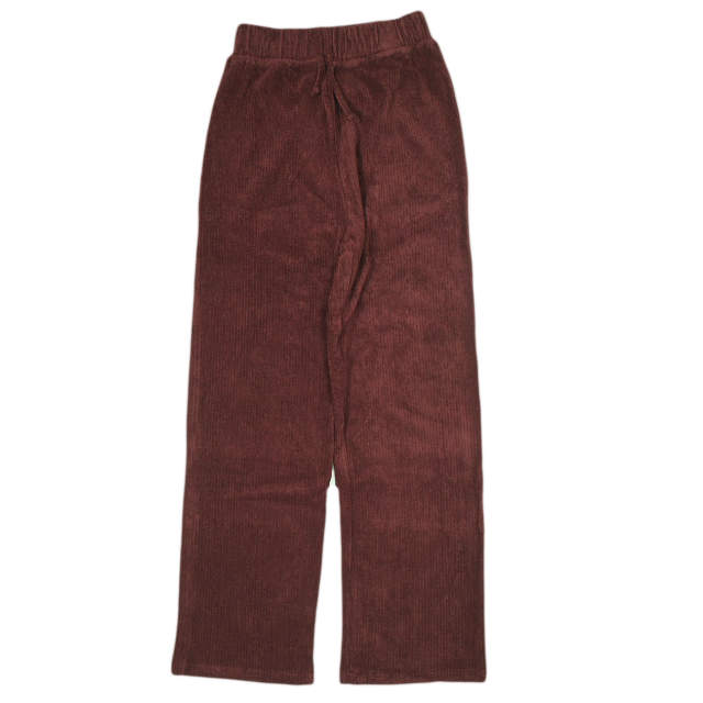 BASERANGE ベースレンジ 24AW DOUGLAS PANTS テリーフリース イージーパンツ S ASTER BROWN RED ダグラスパンツ 定価31,790円 ボトムス【新古品】【中古】【BASERANGE】 10,625円