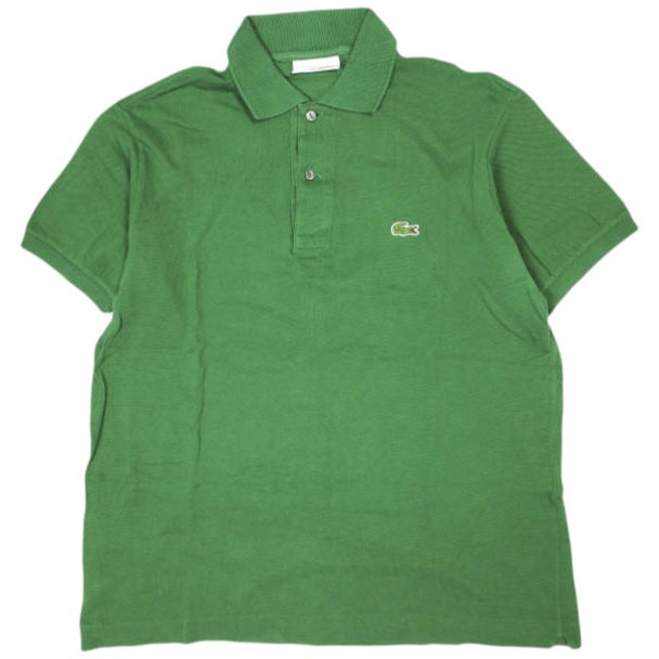 新品未使用　LACOSTE ラコステ　リブライン　中ワニポロシャツ　日本製 楽天市場】LACOSTE ラコステ ポロシャツ サイズ:M ワンポイント
