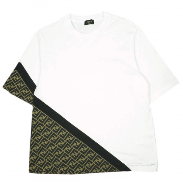 楽天市場】FENDI フェンディ ホワイトベージュ 21年 12CPF A7D5 ズッカ