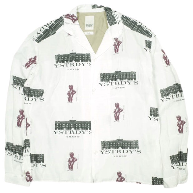 YSTRDY’S TMRRW P&J DREAMER SHIRT レーヨンシャツ YSTRDY'S TMRRW(イエスタデイズトゥモロウ) / 19ss/P＆J DREAMER
