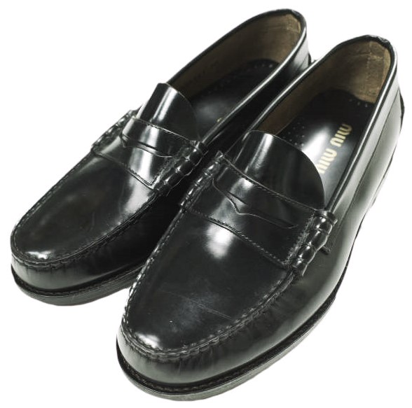 楽天市場】【ミュウミュウ】Miu Miu ブラッシュドレザー ペニー コイン